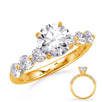 Yellow Gold Semi Mounting